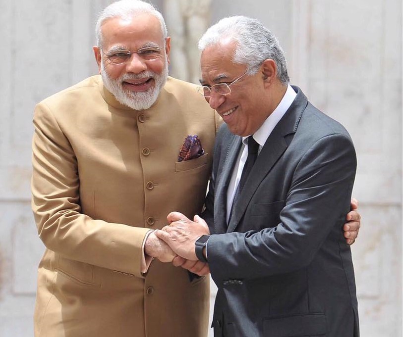 VVIP Visit of PM Modi to Portugal (24 June 2017) - Meeting with PM Costa